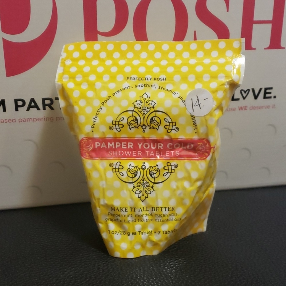 Perfectly Posh Pamper Your Cold shower tabs